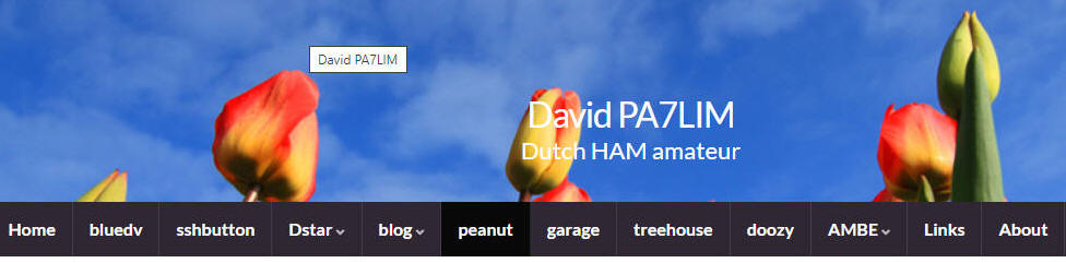 David PA7LIM Peanut HAM Amateurs  DMR