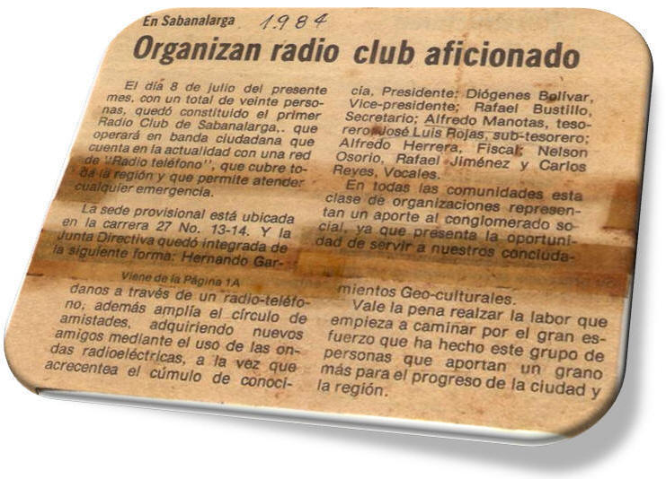 Radio Club Los Buhoz de Sabanalarga Atlantico